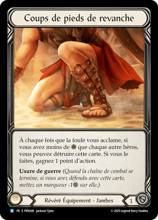 Coups de pieds de revanche — Compendium of Rathe — Flesh and Blood