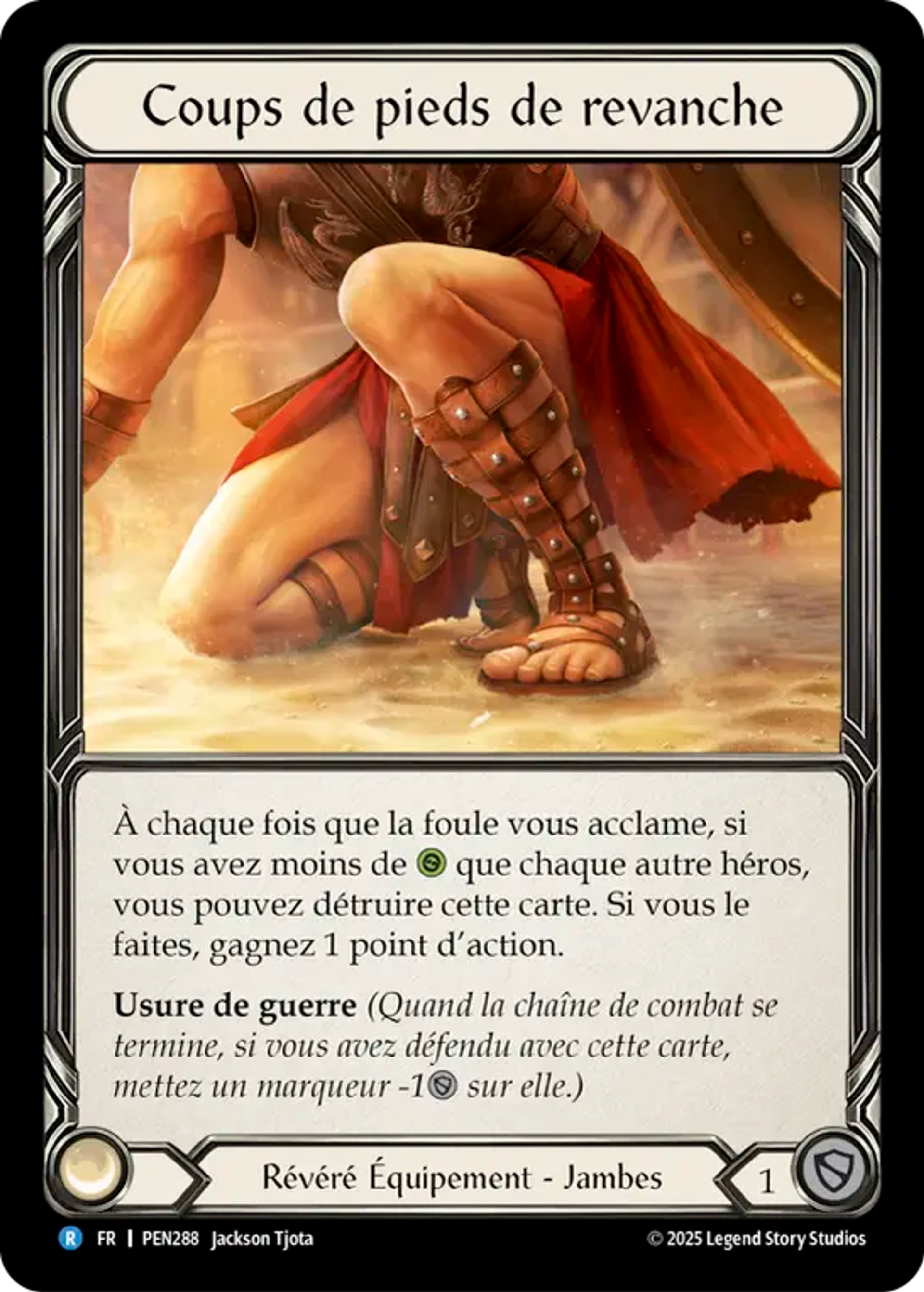 Coups de pieds de revanche — Compendium of Rathe — Flesh and Blood