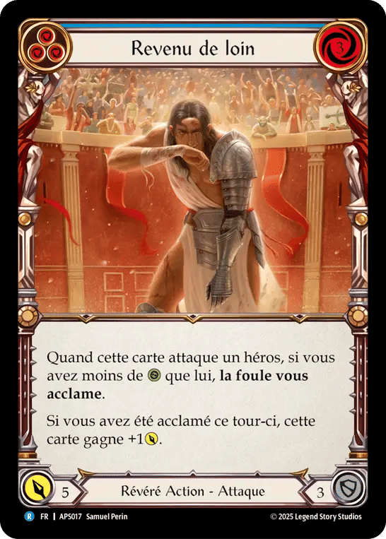 Revenu de loin — Armory Deck - Pleiades, Superstar — Flesh and Blood