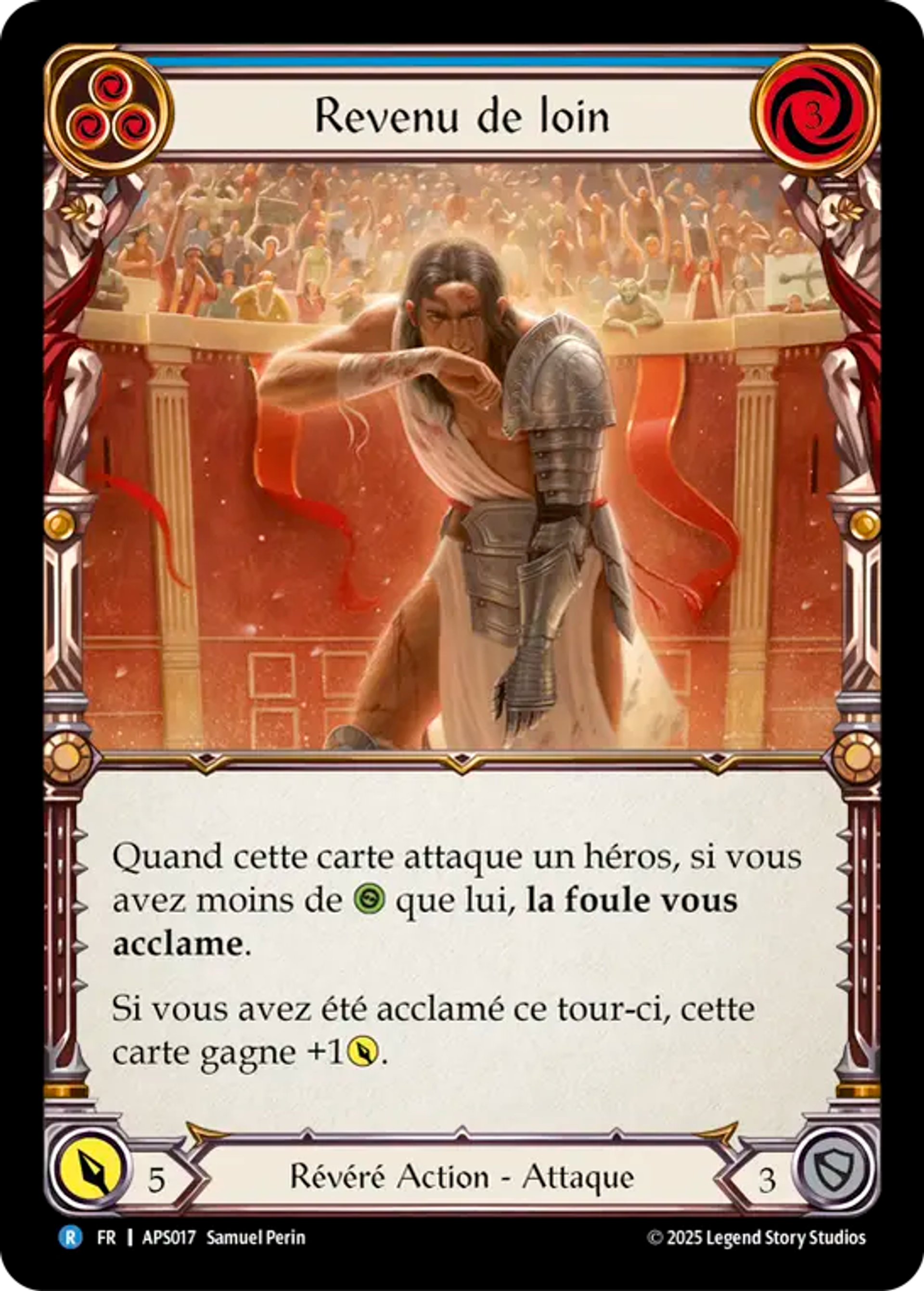 Revenu de loin — Armory Deck - Pleiades, Superstar — Flesh and Blood