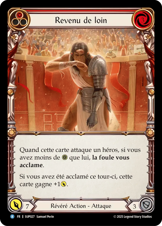 Revenu de loin — Super Slam — Flesh and Blood