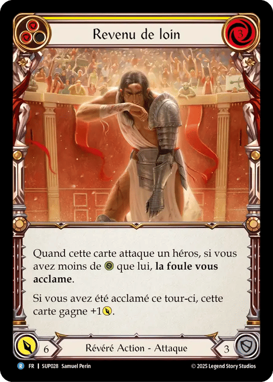 Revenu de loin — Super Slam — Flesh and Blood