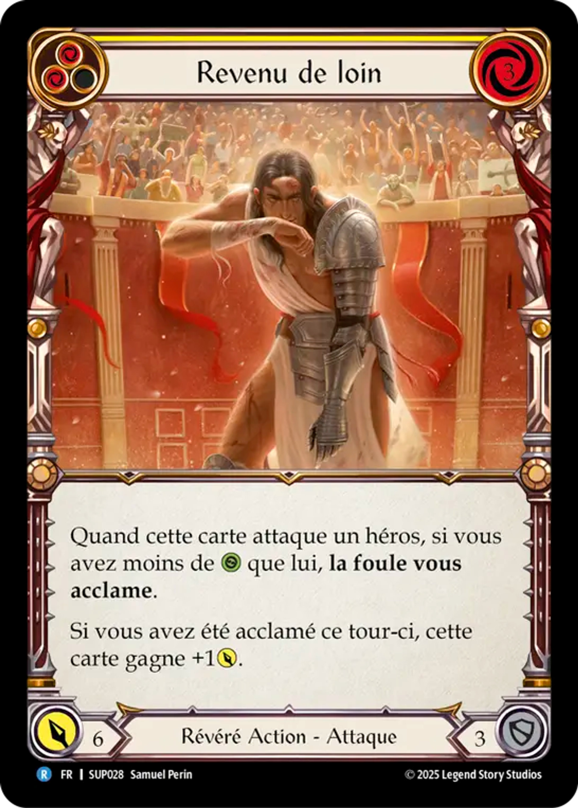 Revenu de loin — Super Slam — Flesh and Blood