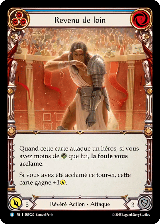 Revenu de loin — Super Slam — Flesh and Blood