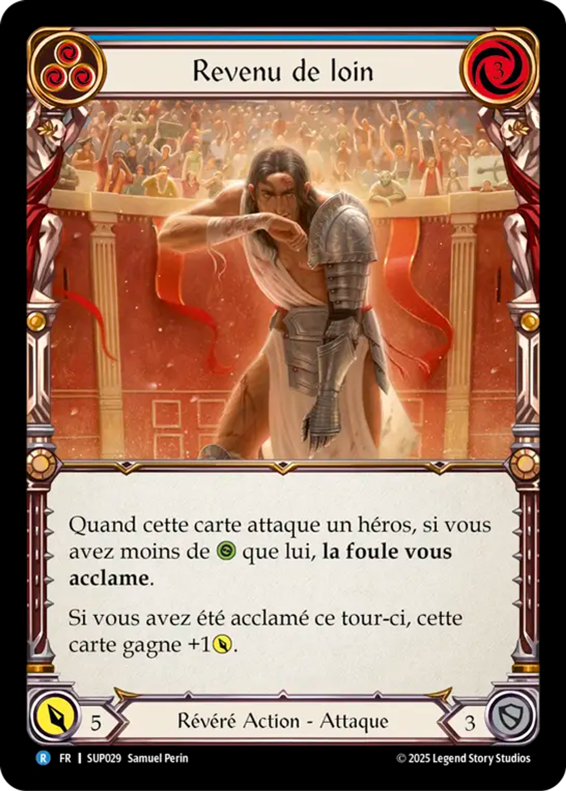 Revenu de loin — Super Slam — Flesh and Blood