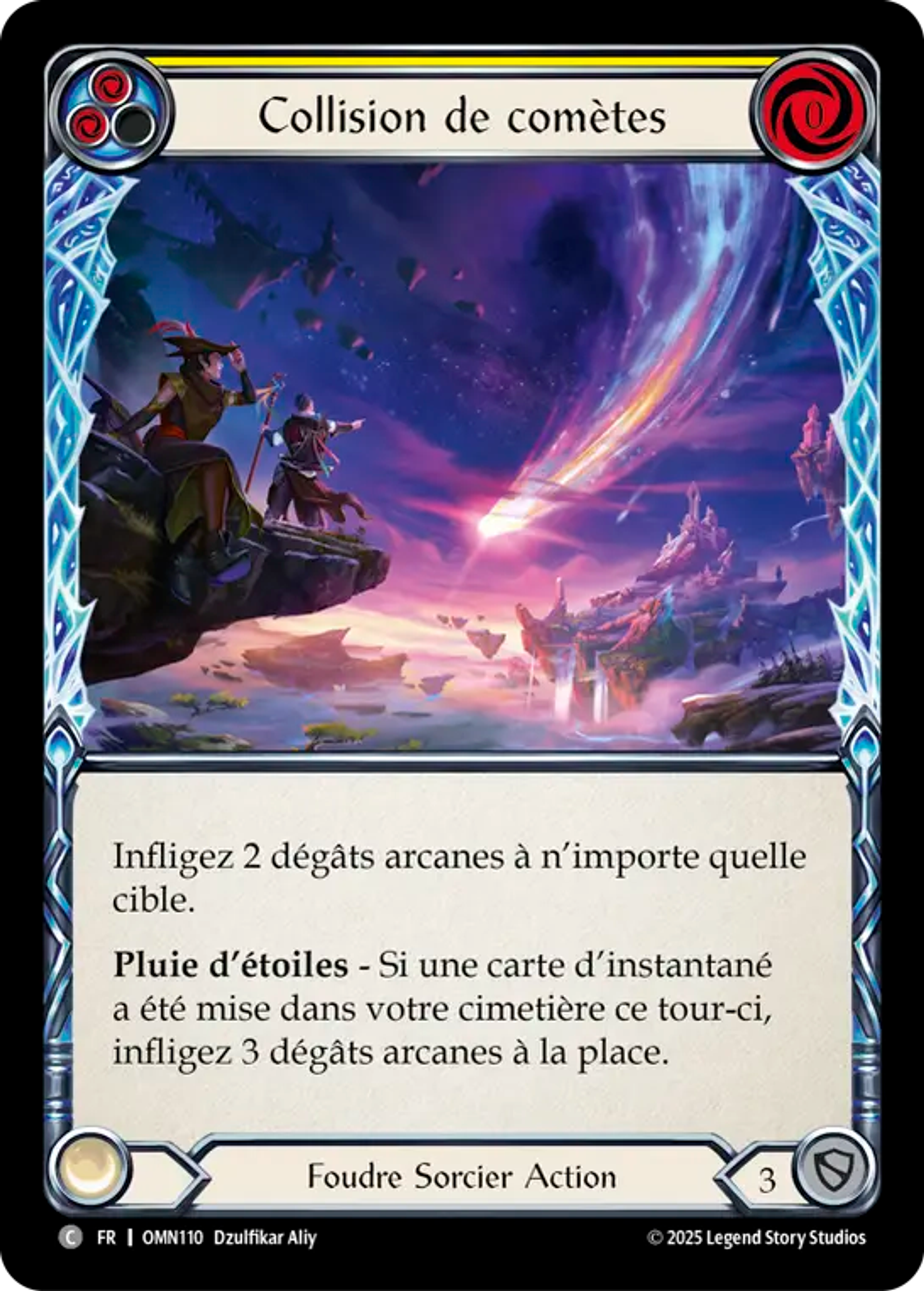 Collision de comètes — Omens of the Third Age — Flesh and Blood