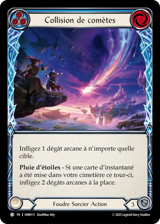 Collision de comètes — Omens of the Third Age — Flesh and Blood