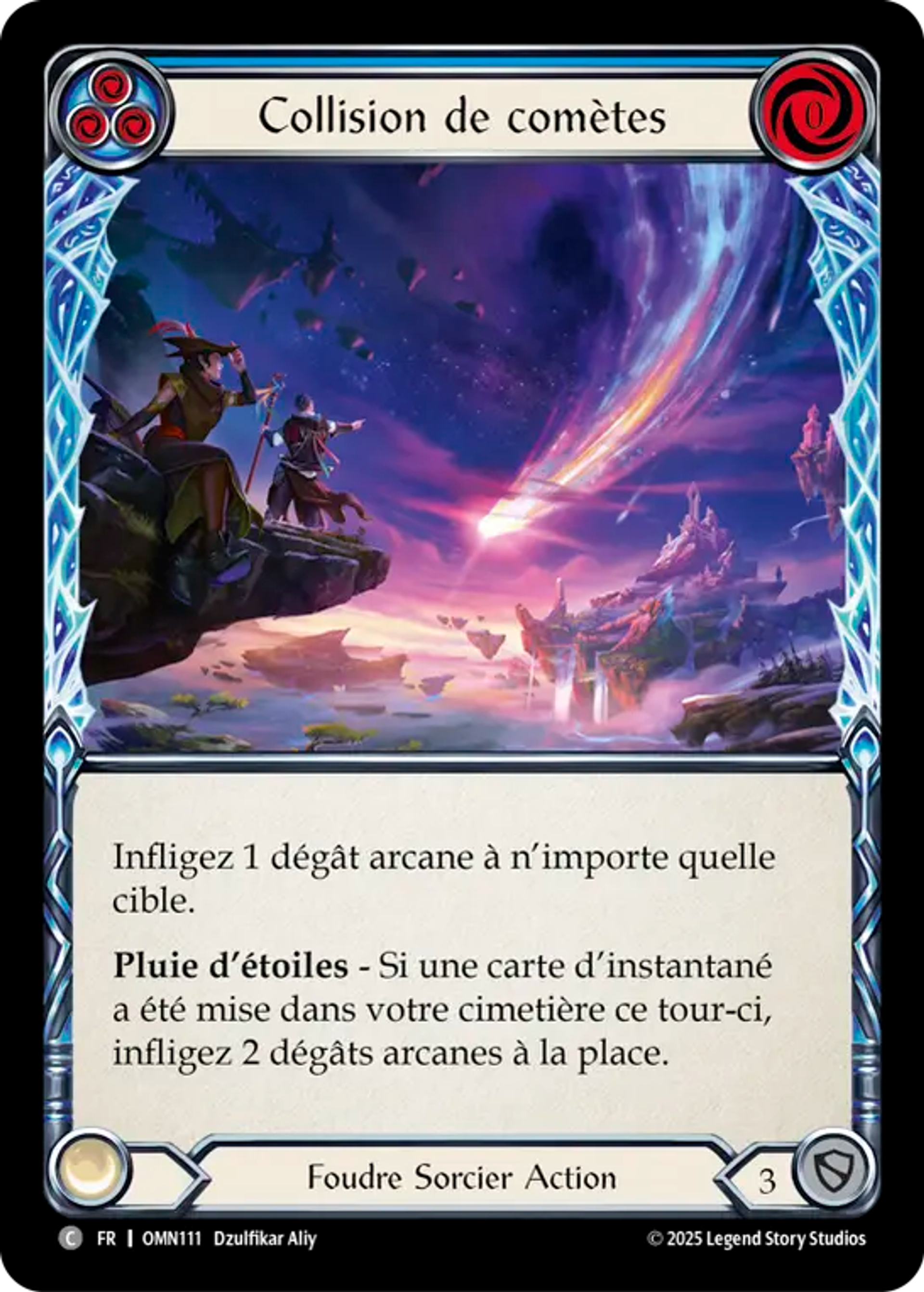 Collision de comètes — Omens of the Third Age — Flesh and Blood