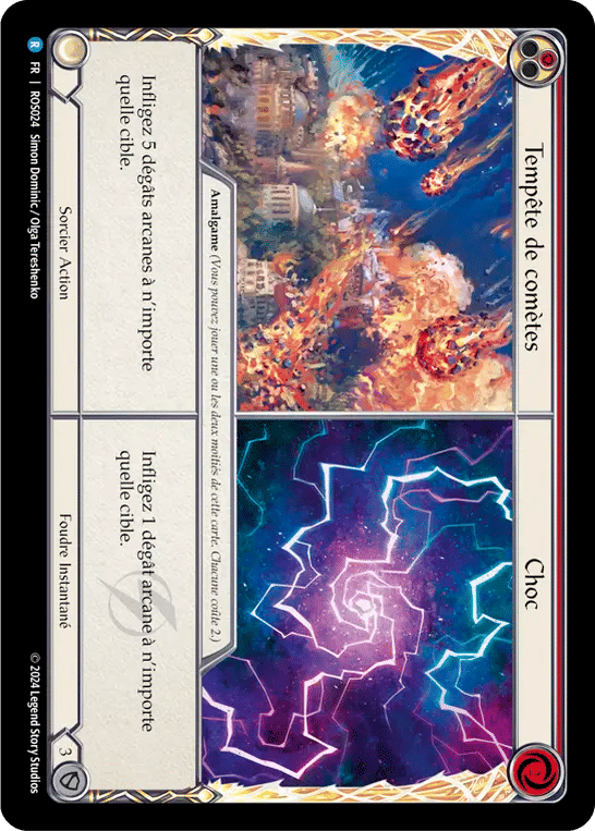 Tempête de comète // Choc — Rosetta — Flesh and Blood