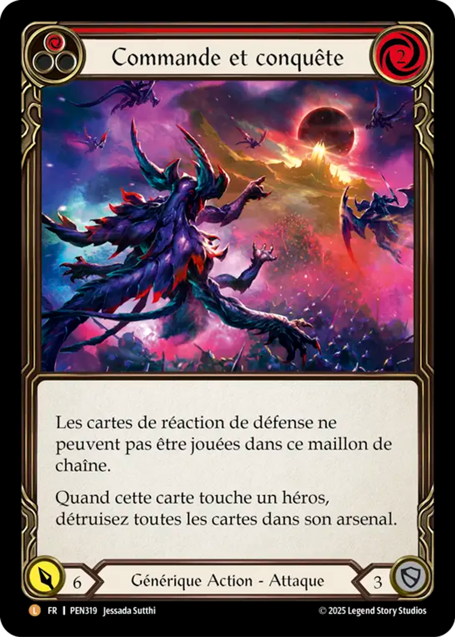 Commande et conquête — Compendium of Rathe — Flesh and Blood
