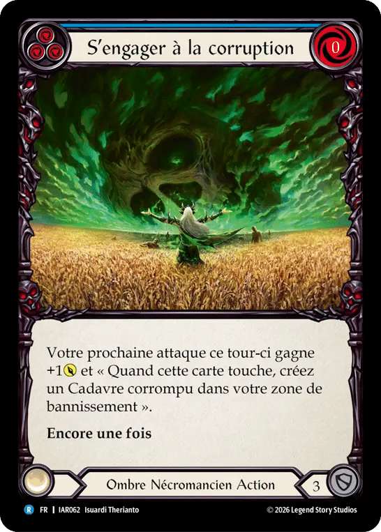 S’engager à la corruption — Usurp the Shadow Throne — Flesh and Blood