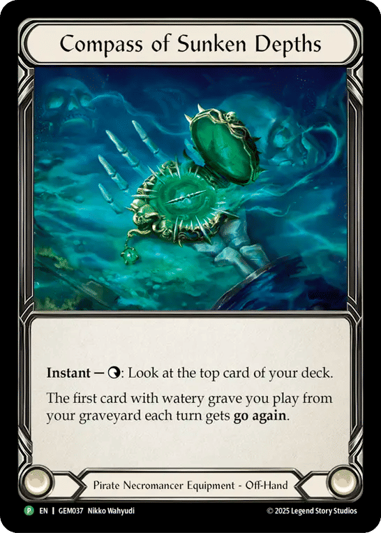 Compass of Sunken Depths — GEM - Pack 2 — Flesh and Blood