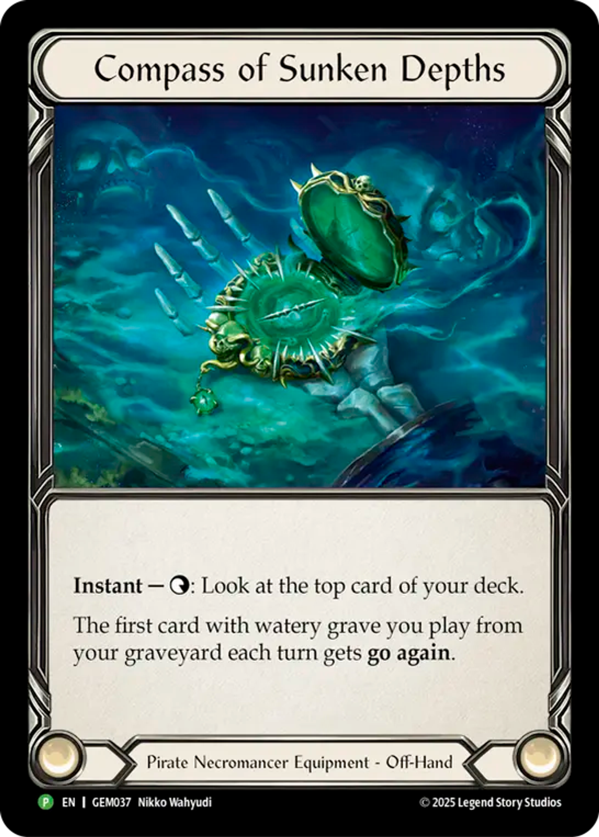 Compass of Sunken Depths — GEM - Pack 2 — Flesh and Blood