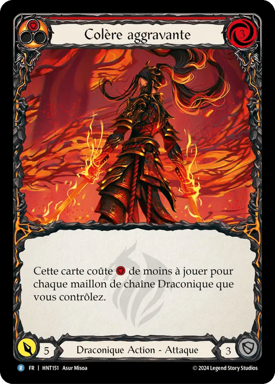 Colère aggravante — The Hunted — Flesh and Blood