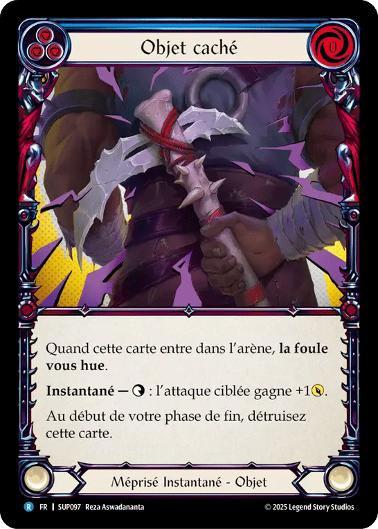 Objet caché — Super Slam — Flesh and Blood