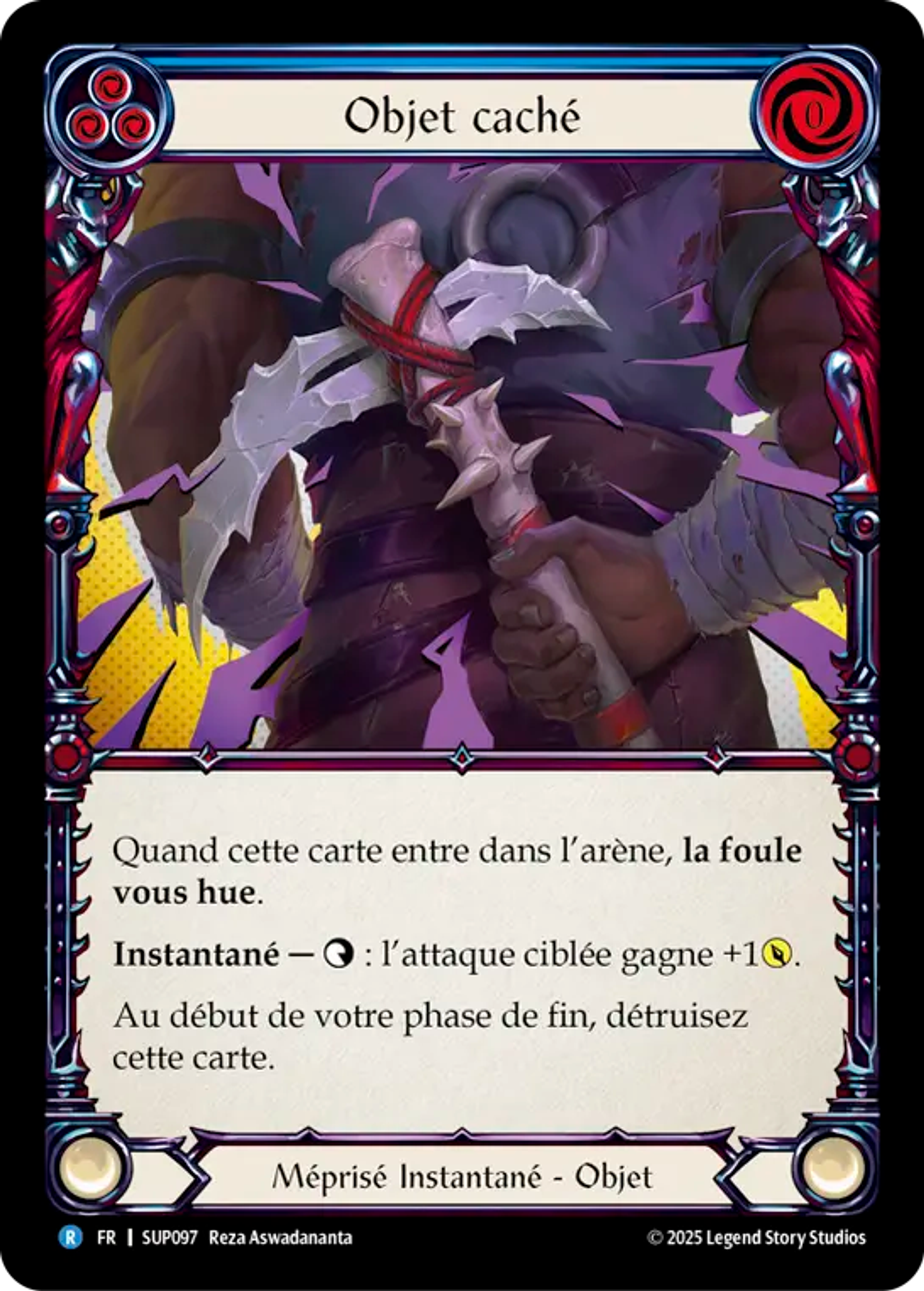 Objet caché — Super Slam — Flesh and Blood
