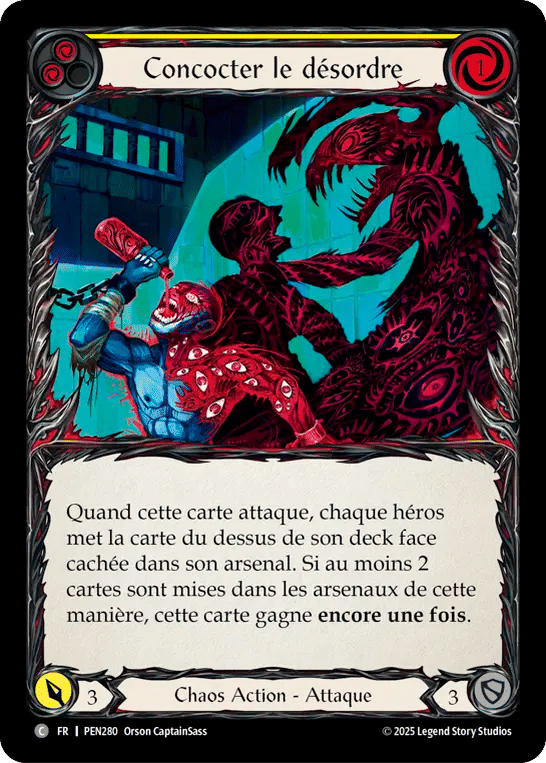 Concoct Disorder (Yellow) — Compendium of Rathe — Flesh and Blood