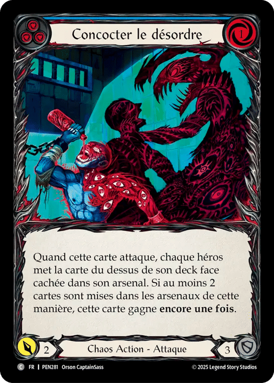 Concoct Disorder (Blue) — Compendium of Rathe — Flesh and Blood