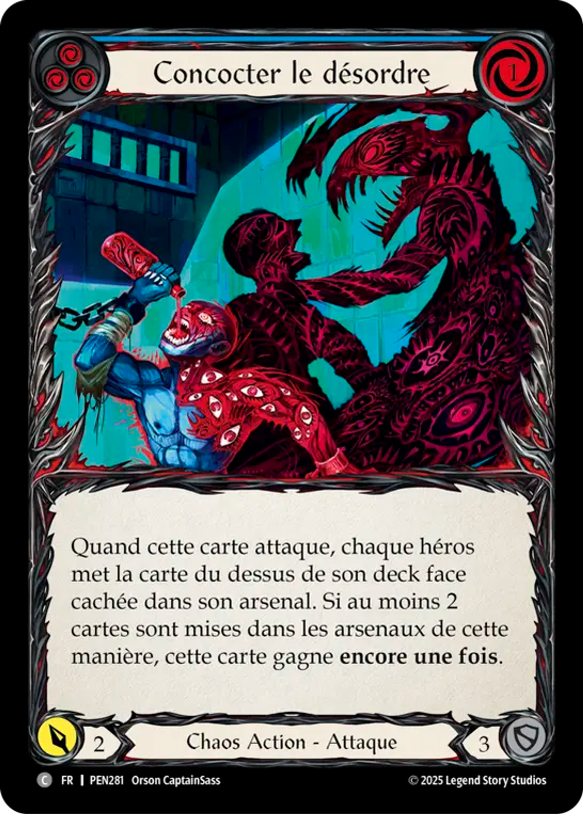 Concoct Disorder (Blue) — Compendium of Rathe — Flesh and Blood