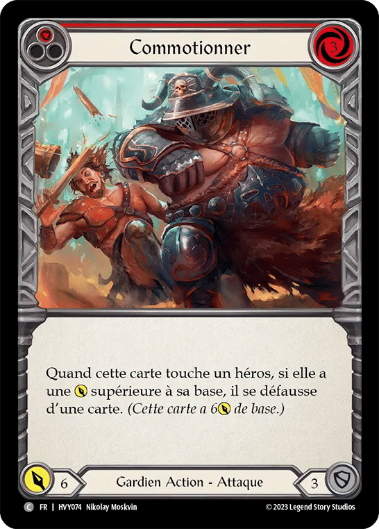 Commotionner — Heavy Hitters — Flesh and Blood