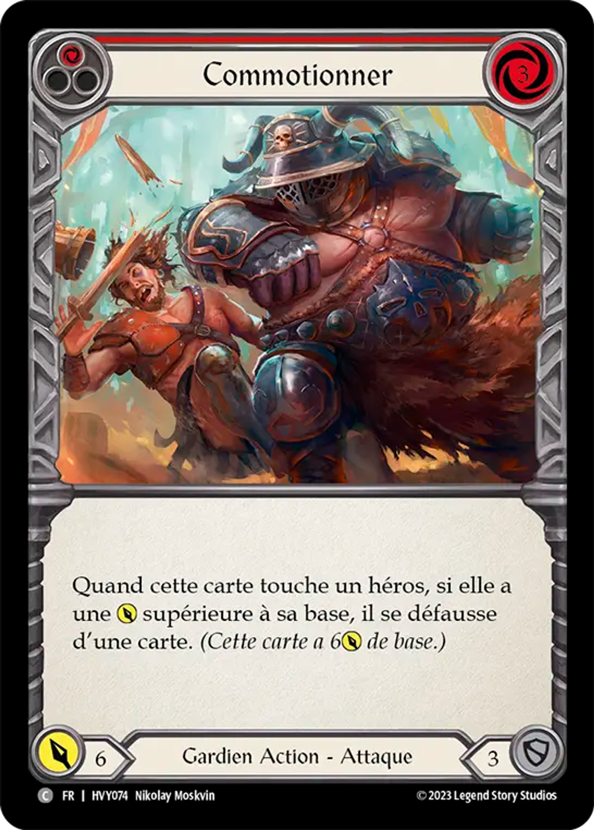 Commotionner — Heavy Hitters — Flesh and Blood