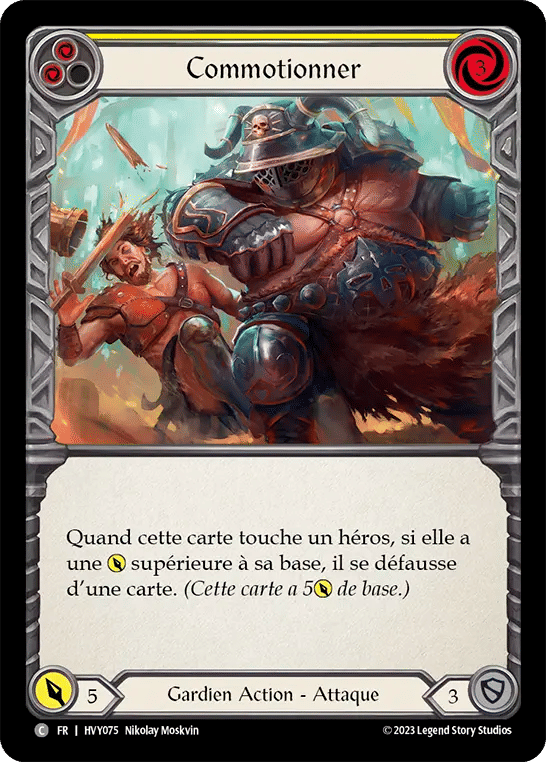 Commotionner — Heavy Hitters — Flesh and Blood