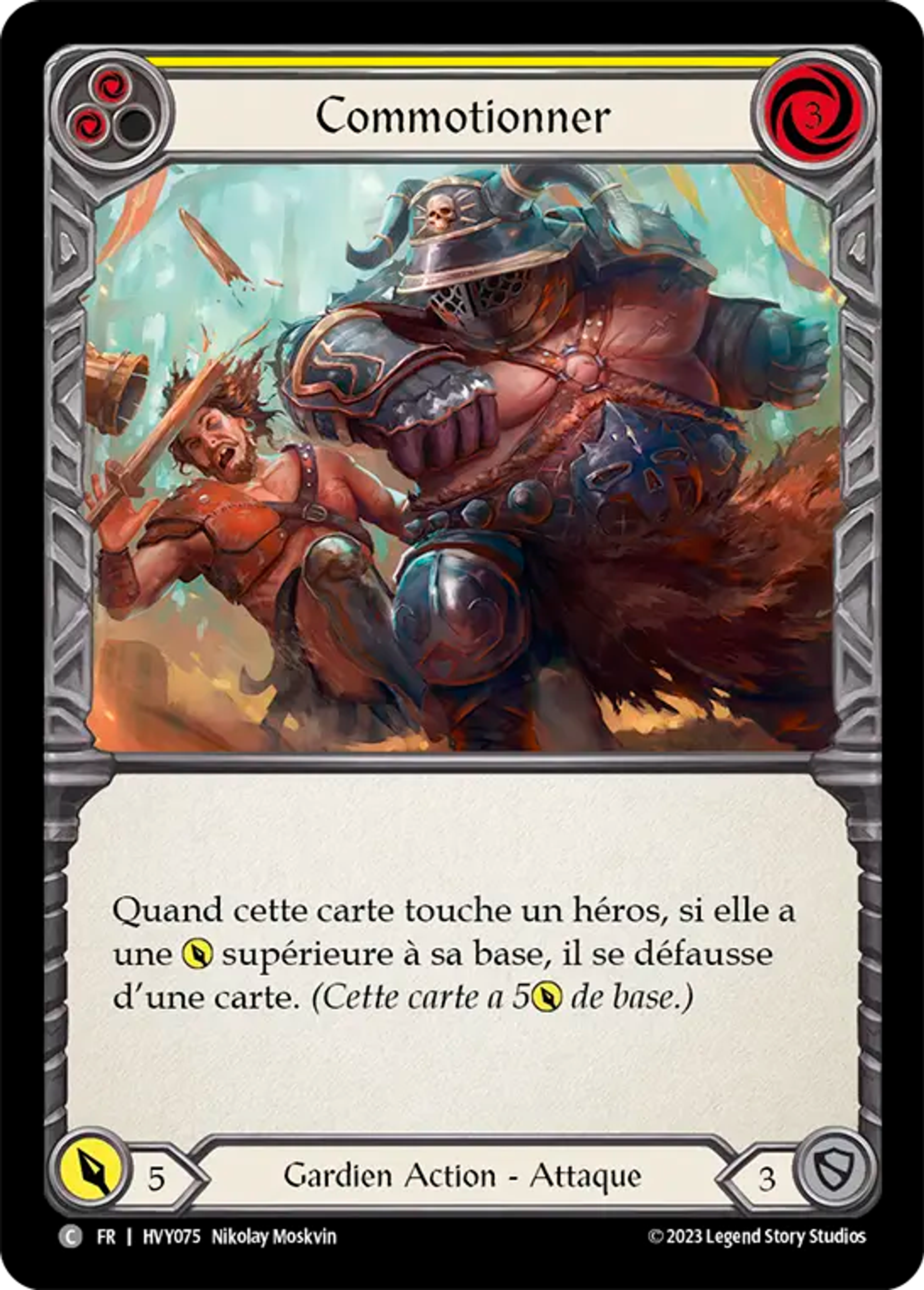 Commotionner — Heavy Hitters — Flesh and Blood