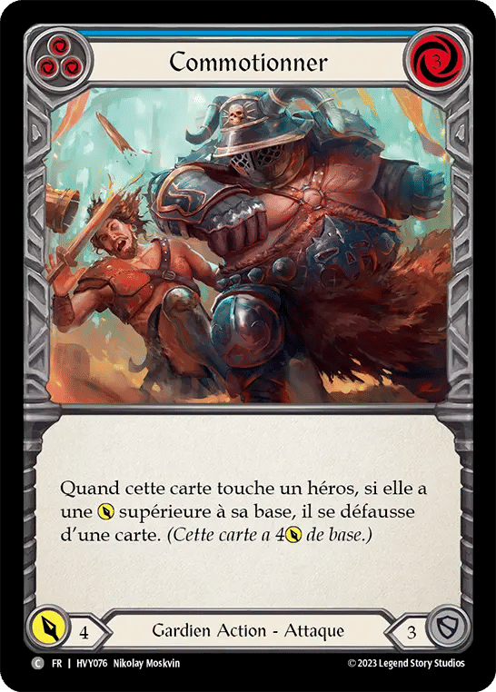 Commotionner — Heavy Hitters — Flesh and Blood