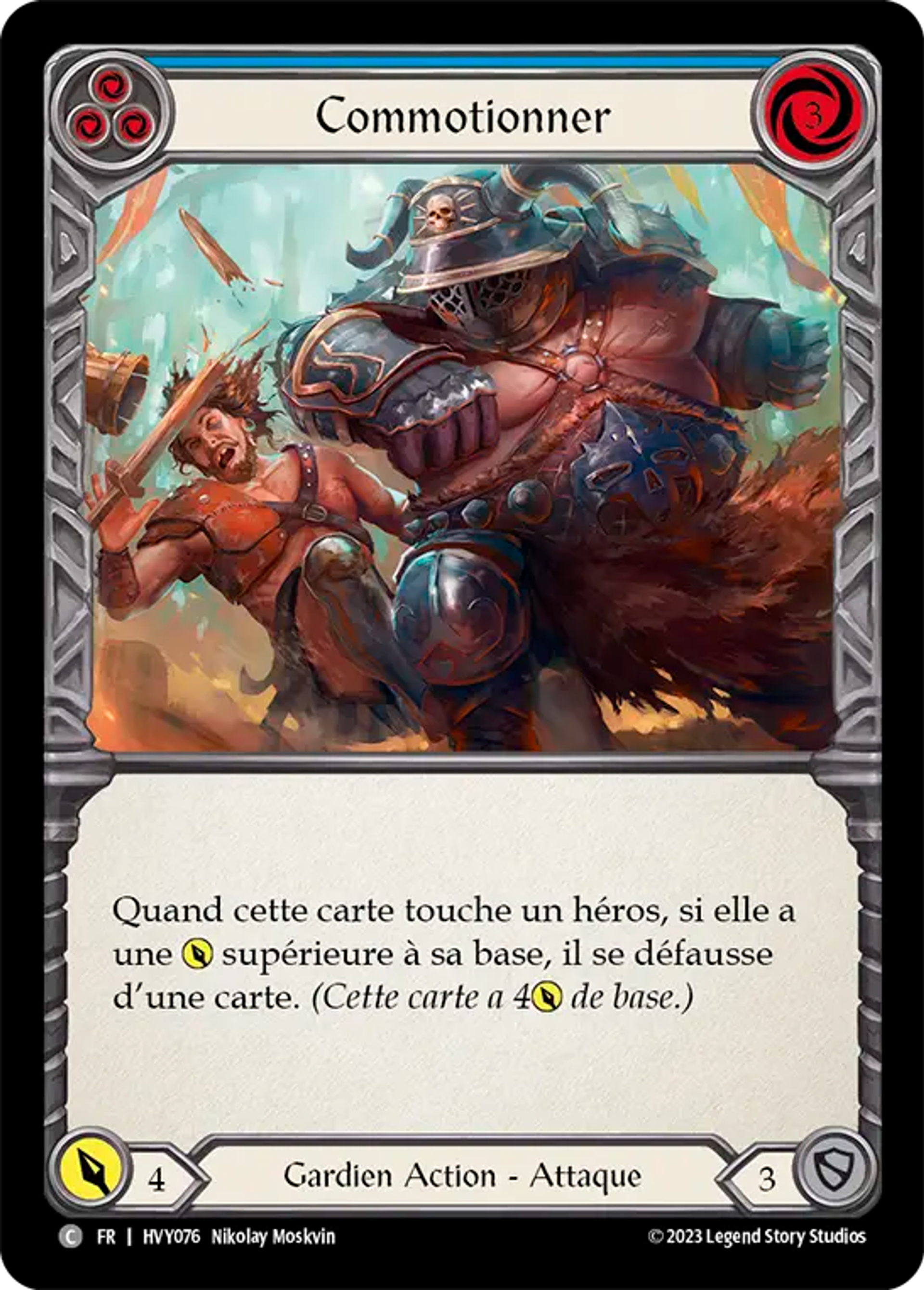 Commotionner — Heavy Hitters — Flesh and Blood