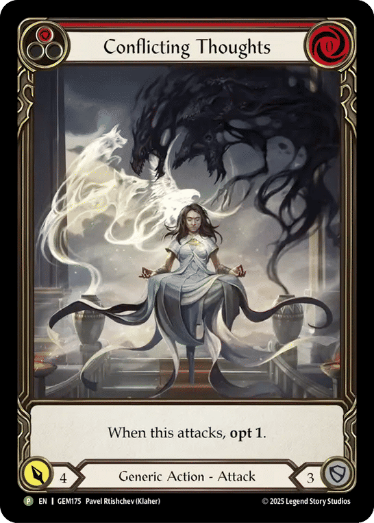 Conflicting Thoughts — GEM - Pack 5 — Flesh and Blood