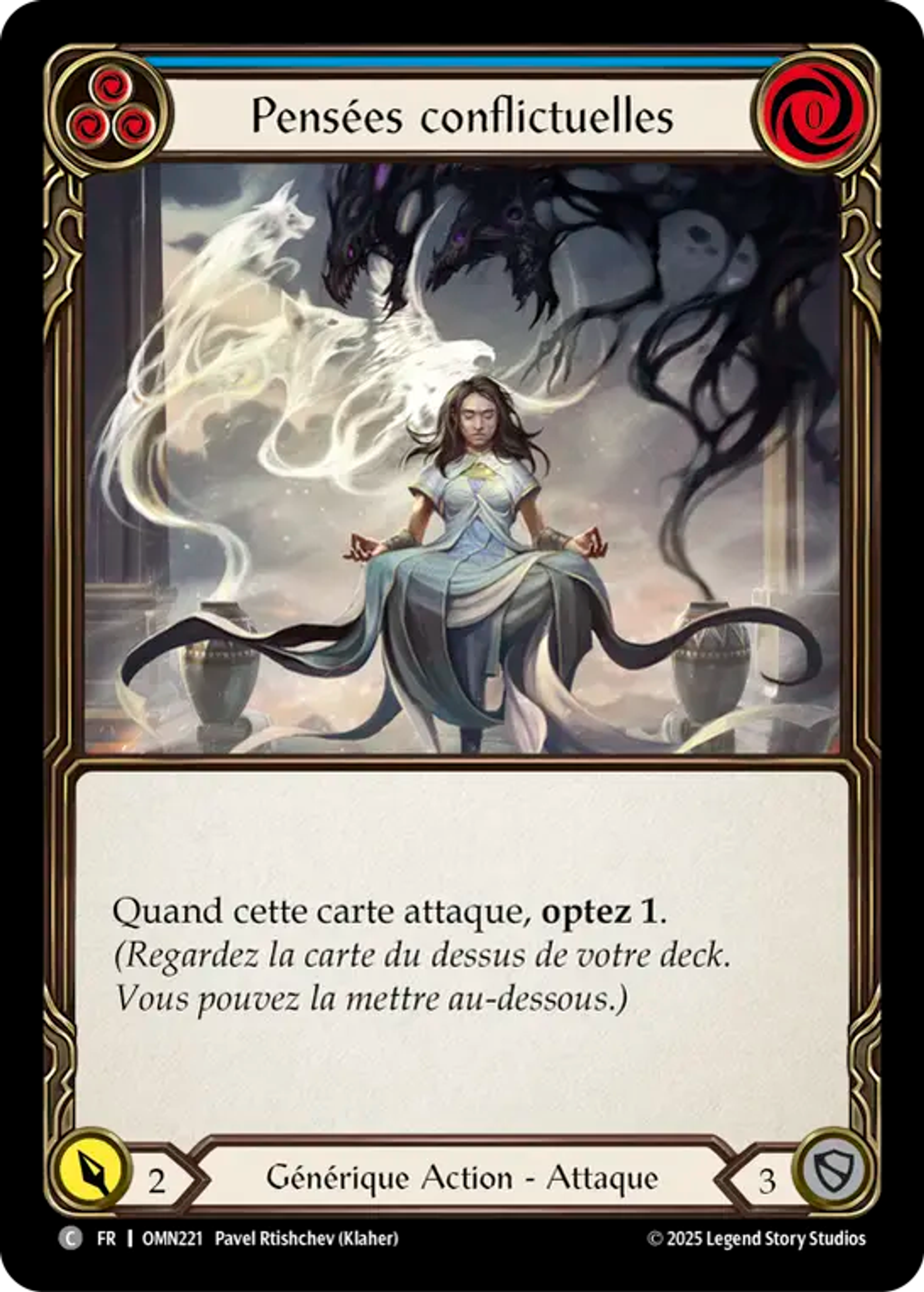 Pensées conflictuelles — Omens of the Third Age — Flesh and Blood