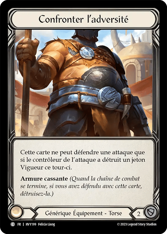 Confronter l’adversité — Heavy Hitters — Flesh and Blood
