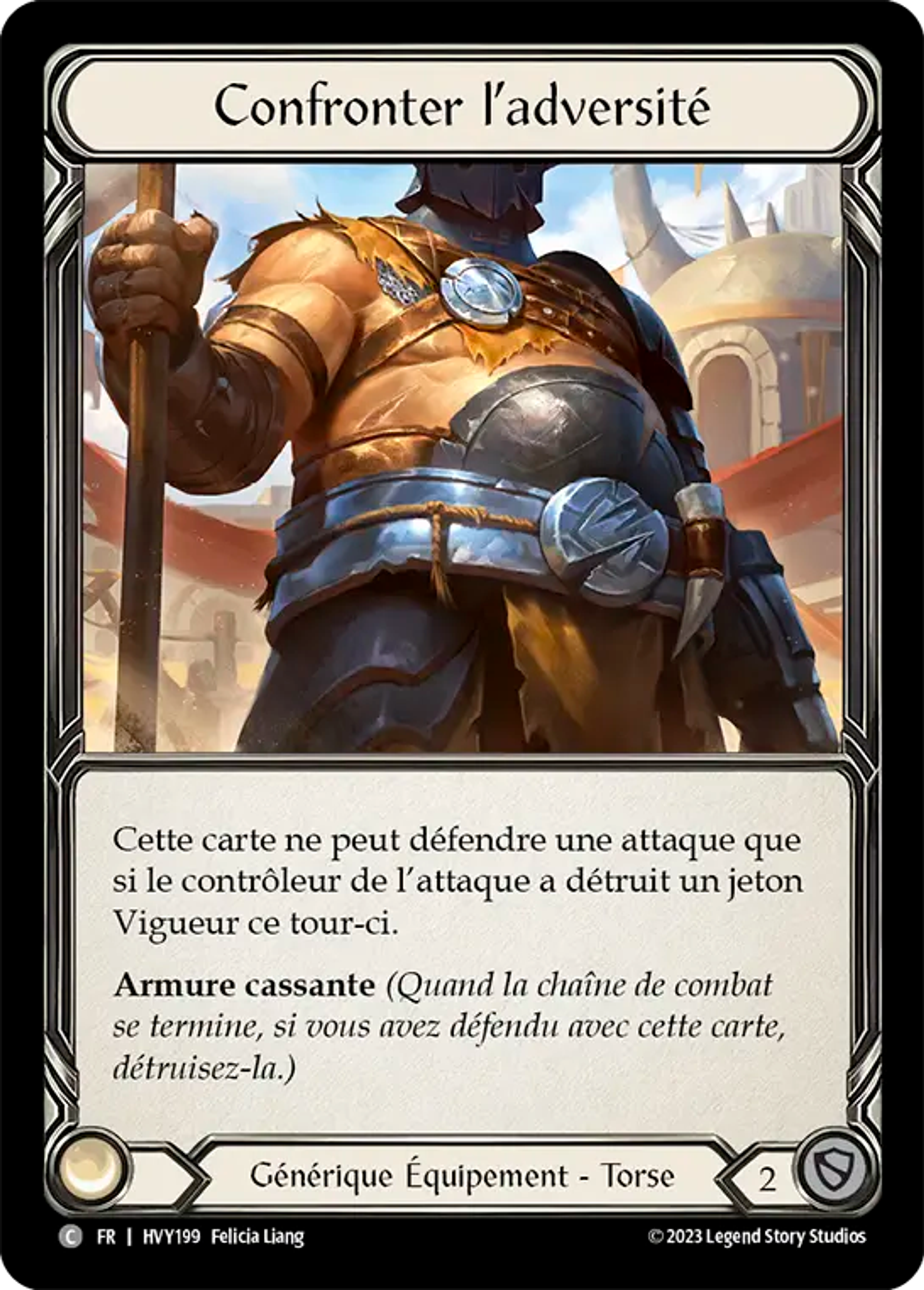 Confronter l’adversité — Heavy Hitters — Flesh and Blood
