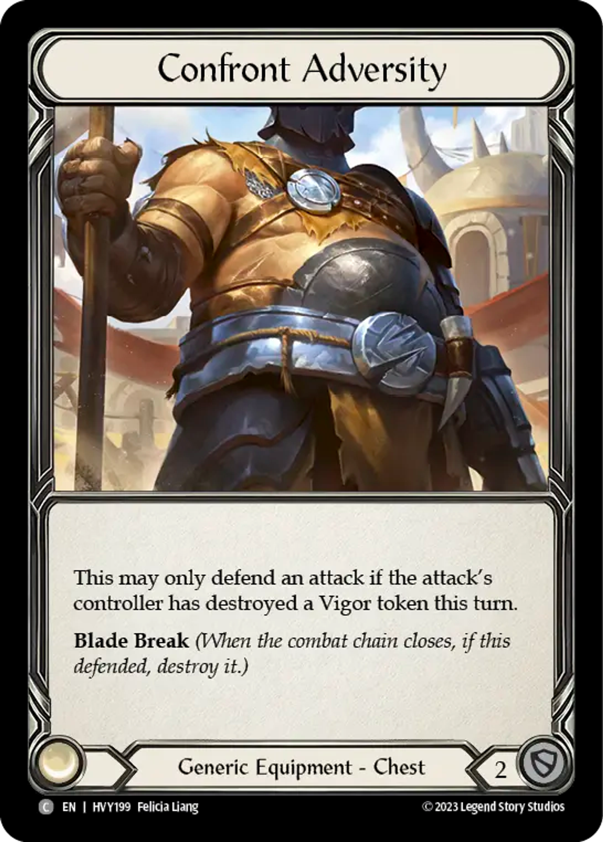 Confronter l’adversité — Heavy Hitters — Flesh and Blood