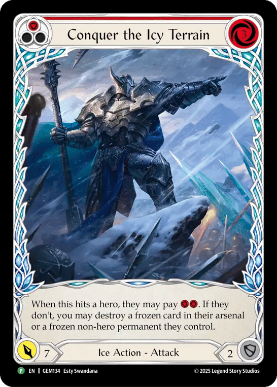 Conquer the Icy Terrain — GEM - Pack 4 — Flesh and Blood