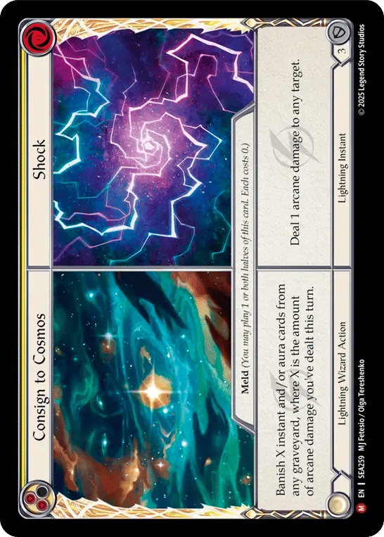 Consign to Cosmos // Shock — High Seas — Flesh and Blood