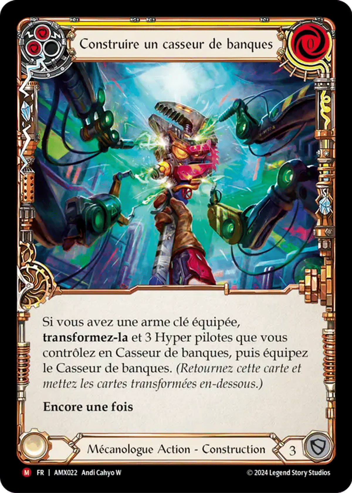 Construire un casseur de banques from Armory Deck - Maxx 'The Hype' Nitro - Flesh and Blood