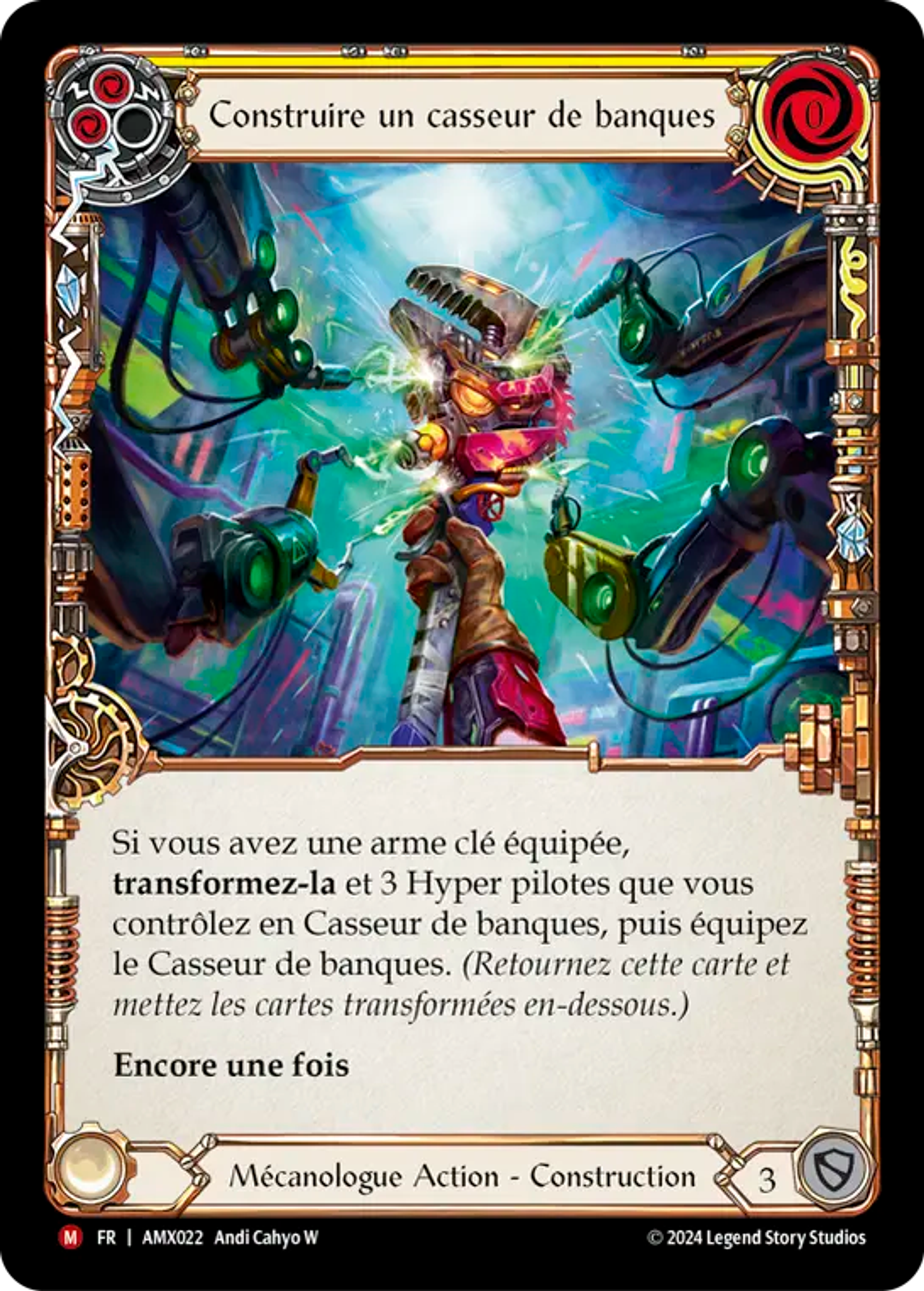 Construire un casseur de banques — Armory Deck - Maxx 'The Hype' Nitro — Flesh and Blood
