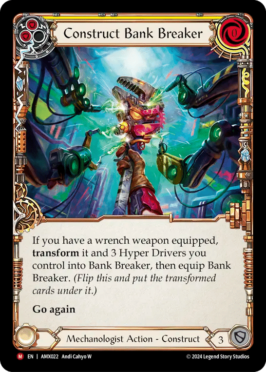 Construct Bank Breaker — Armory Deck - Maxx 'The Hype' Nitro — Flesh and Blood