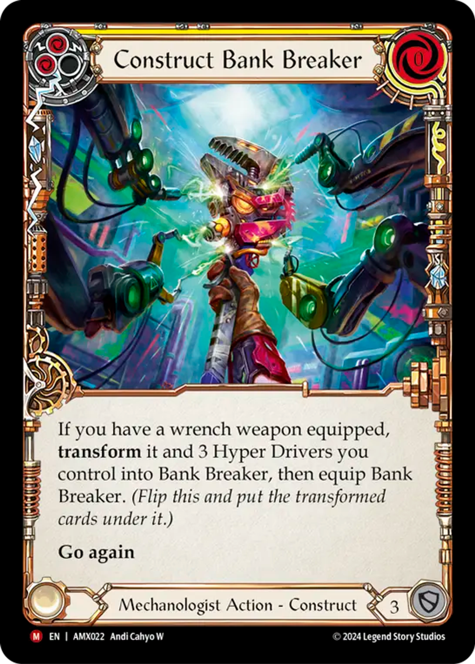 Construct Bank Breaker — Armory Deck - Maxx 'The Hype' Nitro — Flesh and Blood