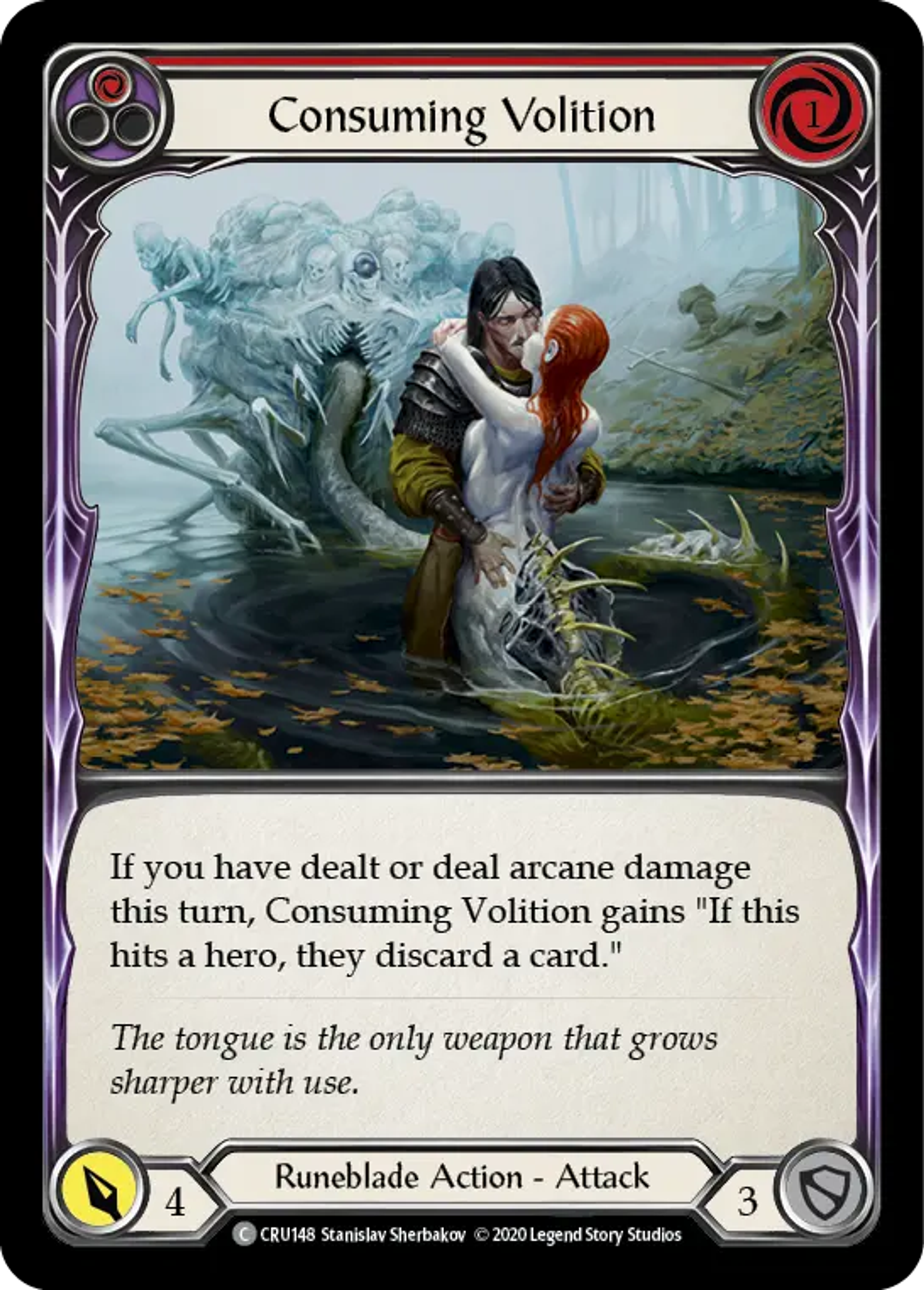 Consuming Volition (Red) — Crucible of War — Flesh and Blood