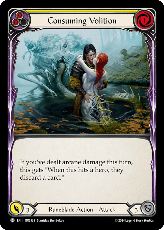Consuming Volition (Yellow) — Rosetta — Flesh and Blood