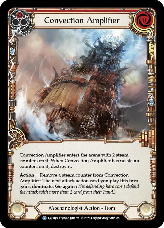 Convection Amplifier (Red) — Arcane Rising - Unlimited — Flesh and Blood