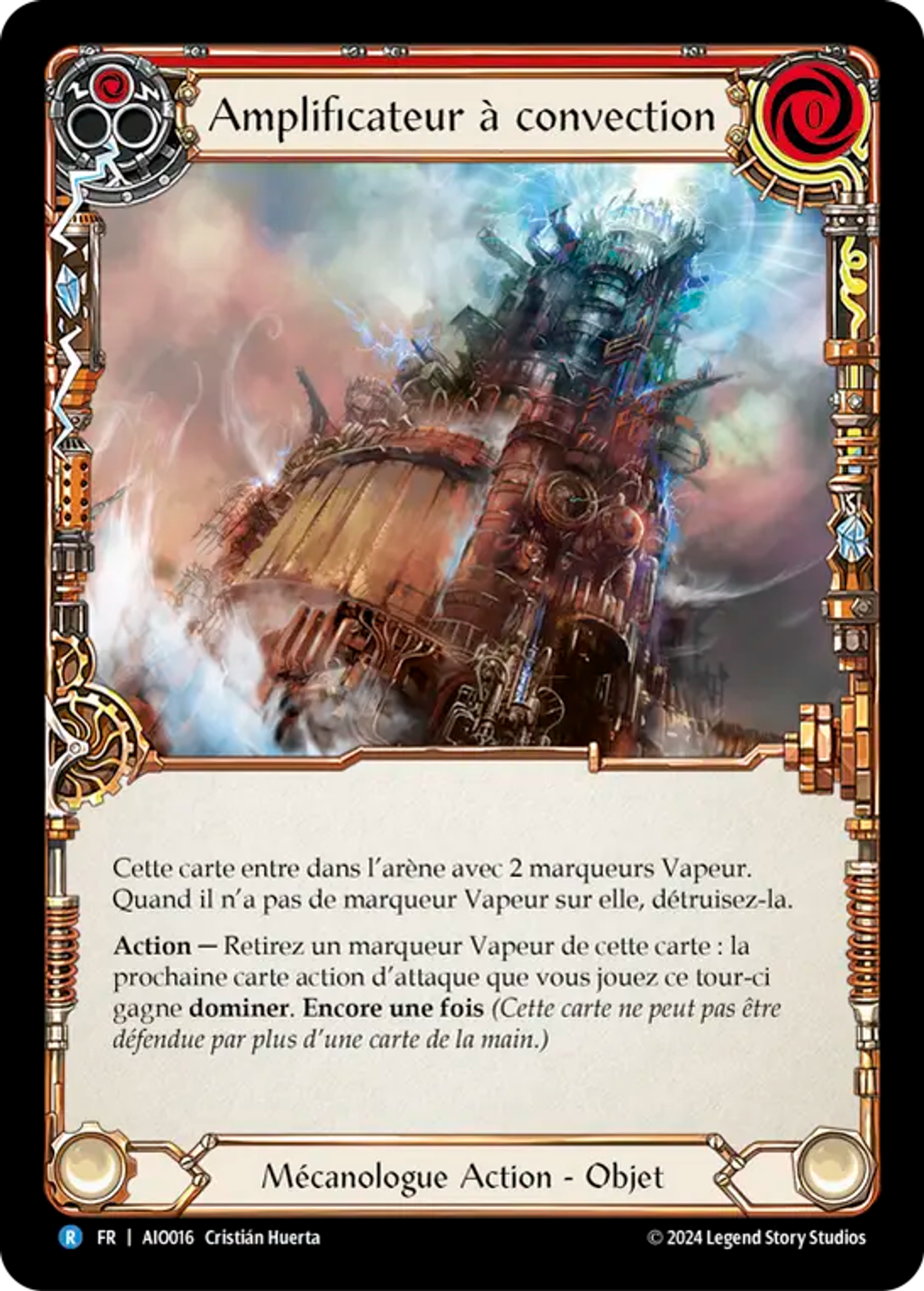 Amplificateur à convection — Armory Deck - Dash I/O — Flesh and Blood