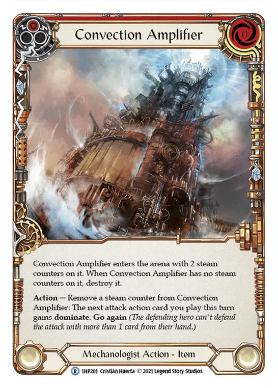 Convection Amplifier (Red) — History Pack 1 — Flesh and Blood