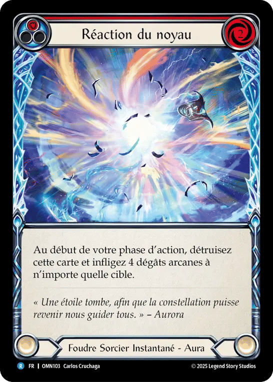 Réaction du noyau — Omens of the Third Age — Flesh and Blood