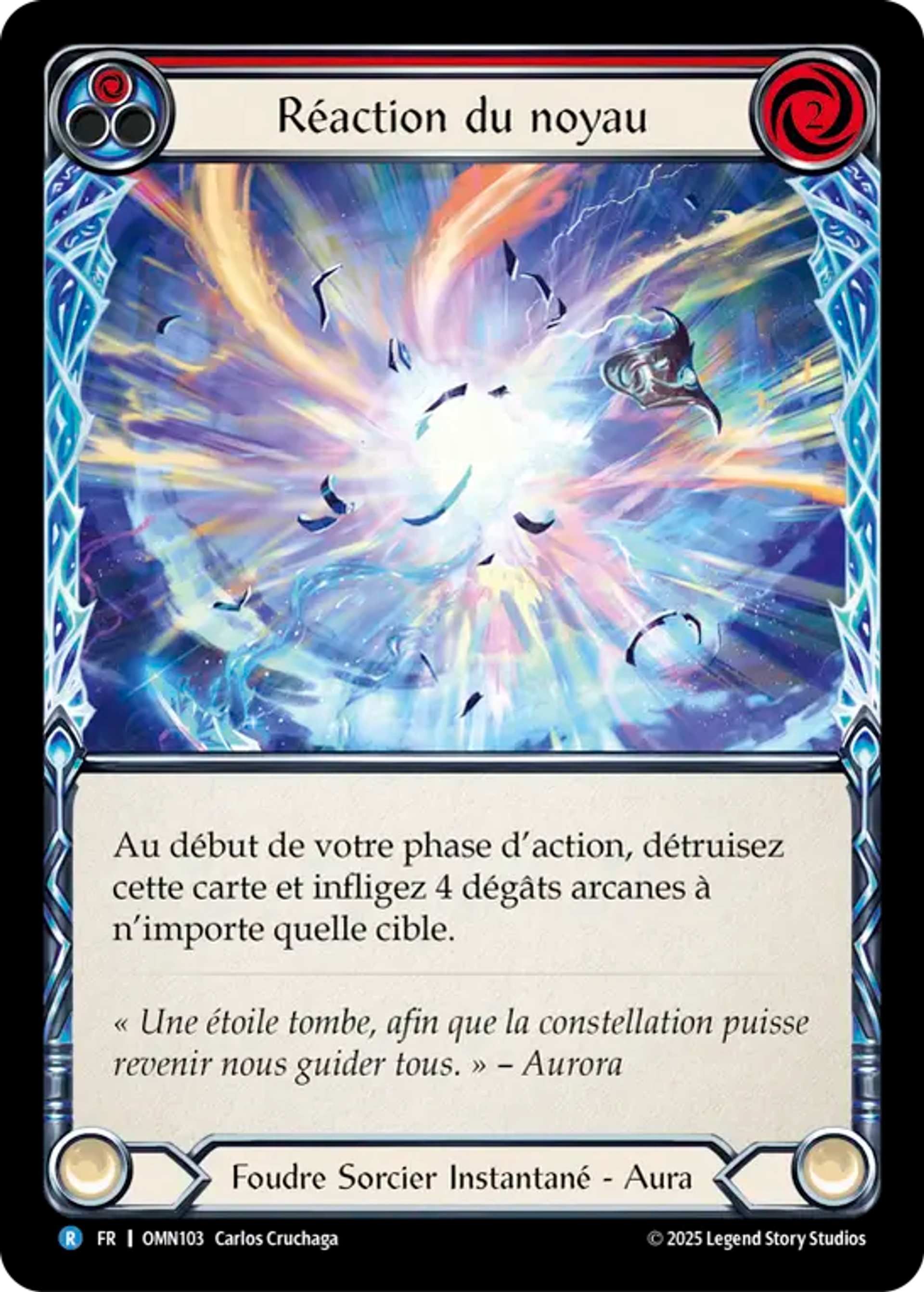 Réaction du noyau — Omens of the Third Age — Flesh and Blood