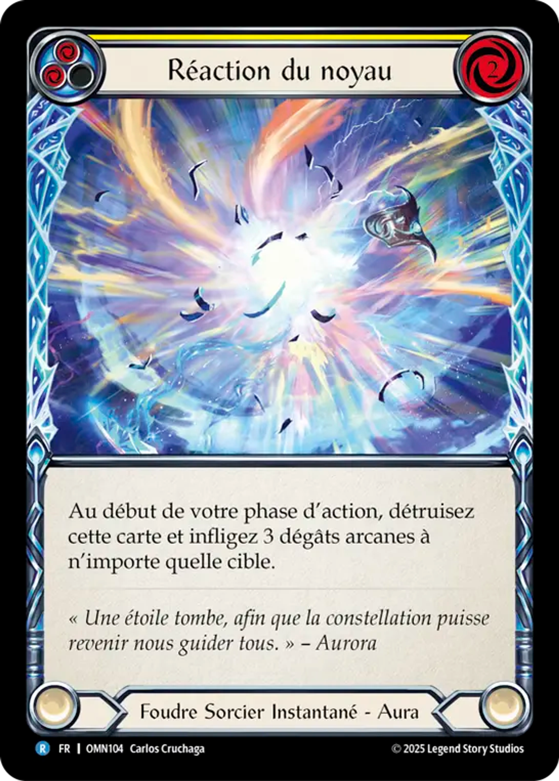 Réaction du noyau — Omens of the Third Age — Flesh and Blood