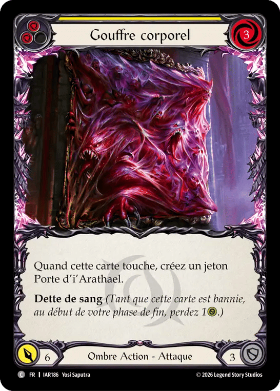 Gouffre corporel from Usurp the Shadow Throne - Flesh and Blood