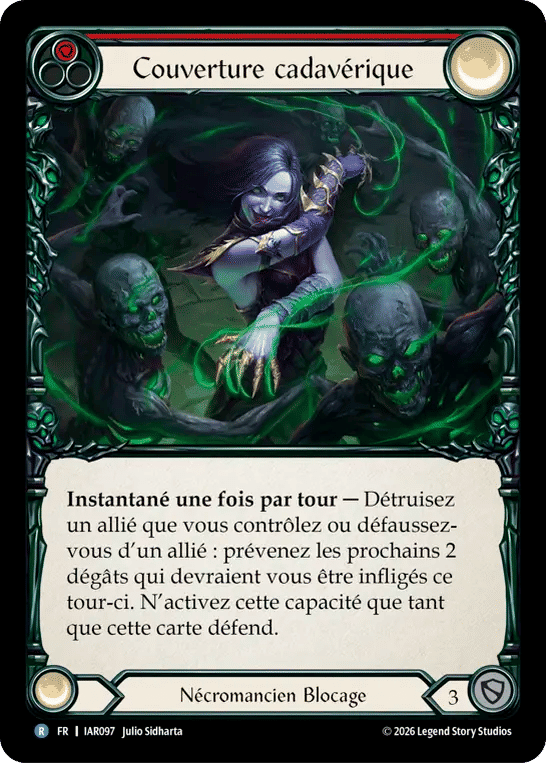 Couverture cadavérique — Usurp the Shadow Throne — Flesh and Blood